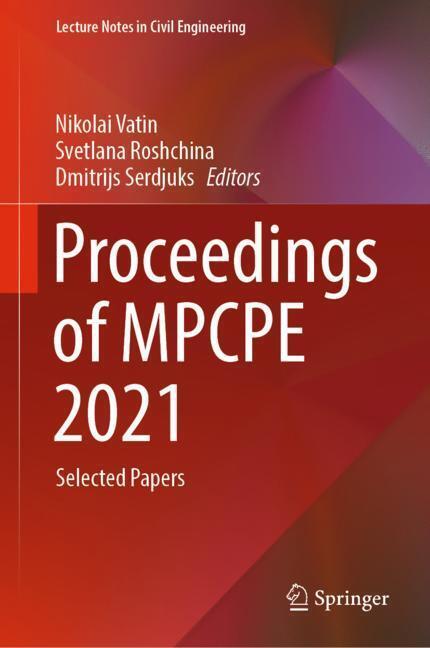 Proceedings of MPCPE 2021 main product photo
