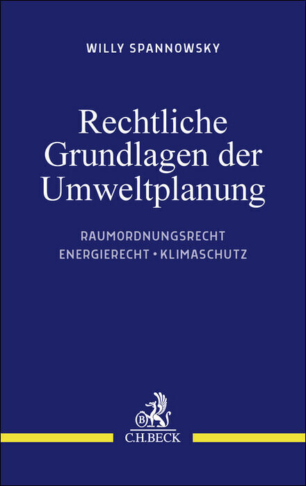 Rechtliche Grundlagen der Umweltplanung main product photo