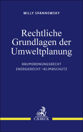 Rechtliche Grundlagen der Umweltplanung