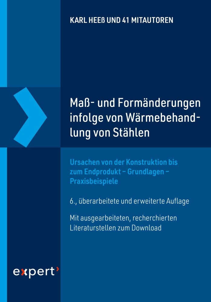 Maß- und Formänderungen infolge von Wärmebehandlung von Stählen main product photo