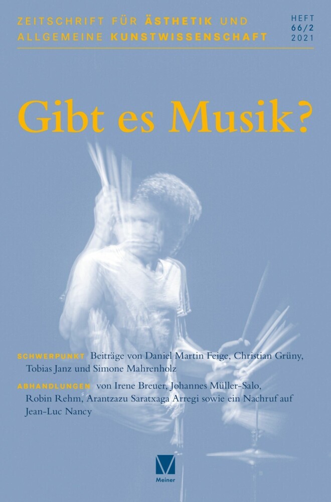 Zeitschrift für Ästhetik und Allgemeine Kunstwissenschaft Band 66. Heft 2 main product photo