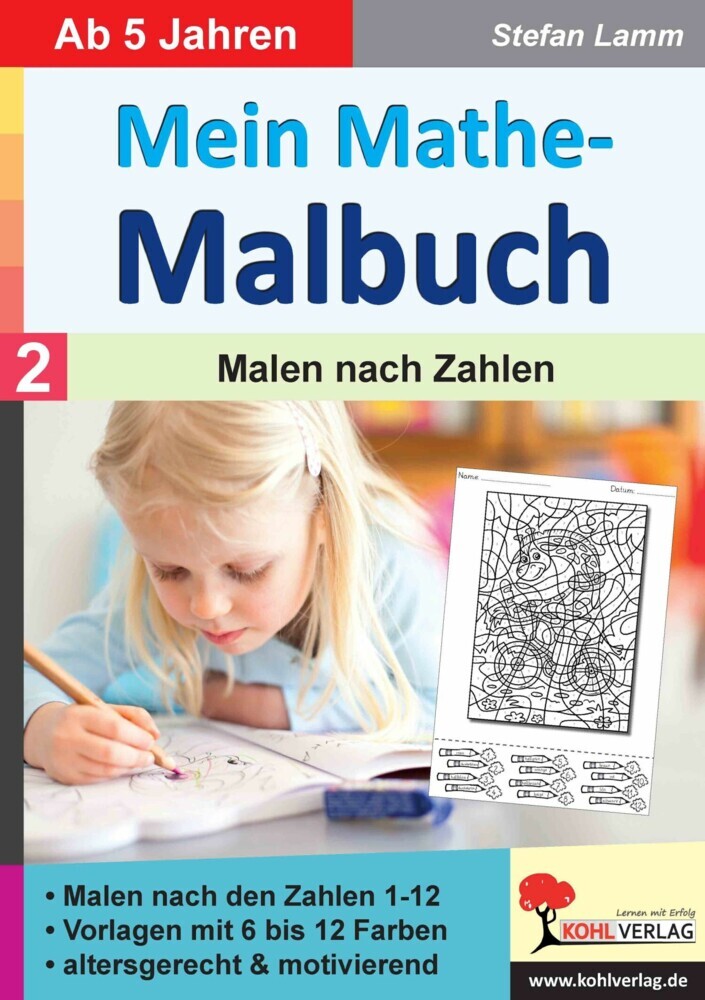 Mein Mathe-Malbuch / Band 2: Malen nach Zahlen main product photo
