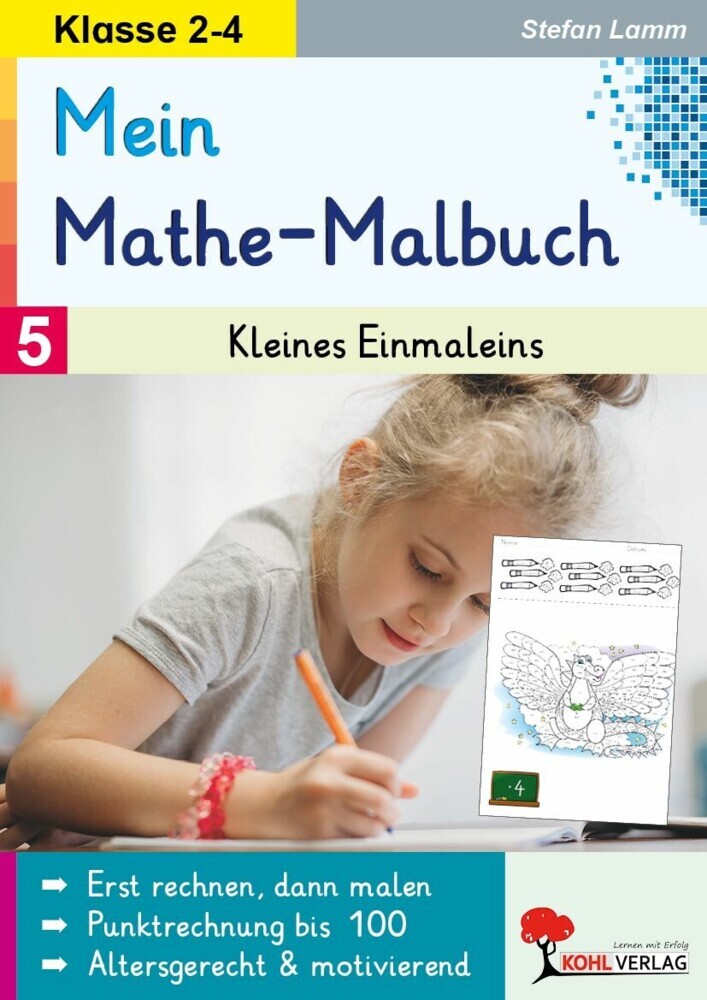 Mein Mathe-Malbuch / Band 5: Kleines Einmaleins main product photo