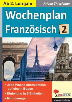 Wochenplan Französisch / ab 2. Lernjahr