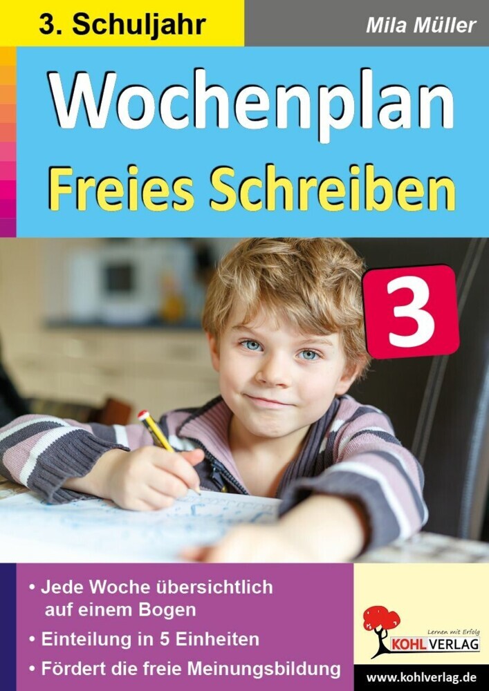 Wochenplan Freies Schreiben / Klasse 3 main product photo