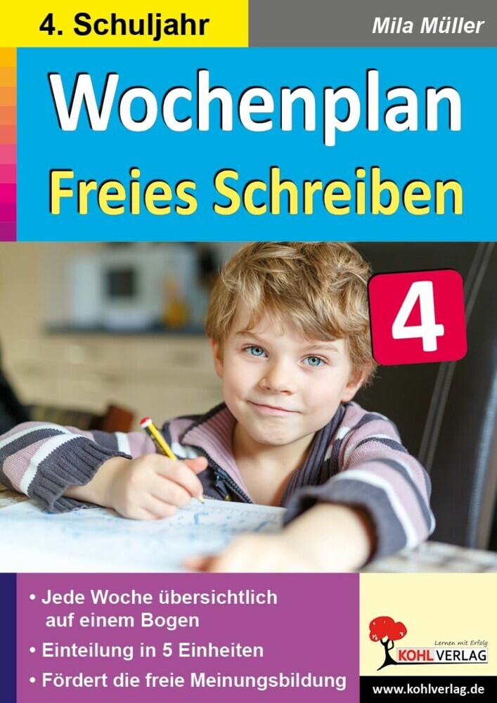 Wochenplan Freies Schreiben / Klasse 4 main product photo