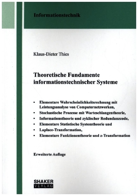 Theoretische Fundamente informationstechnischer Systeme main product photo
