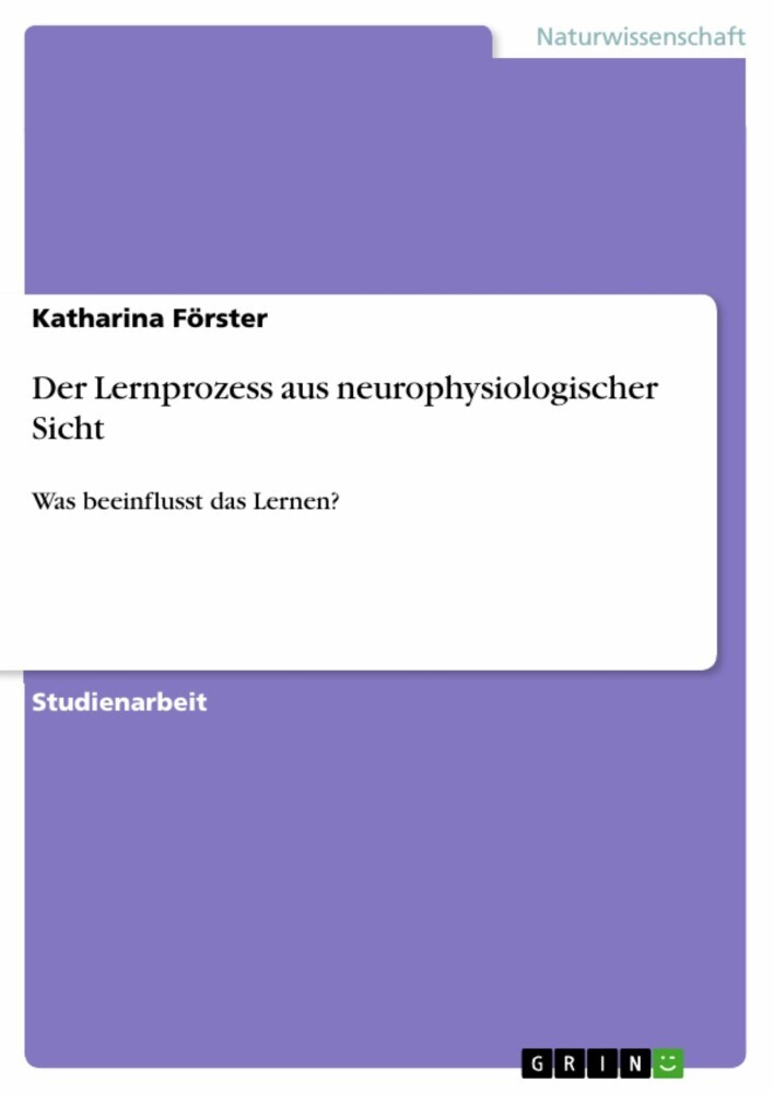 Der Lernprozess aus neurophysiologischer Sicht main product photo