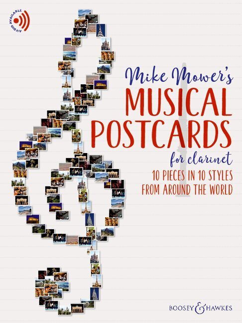 Musical Postcards for Clarinet main product photo