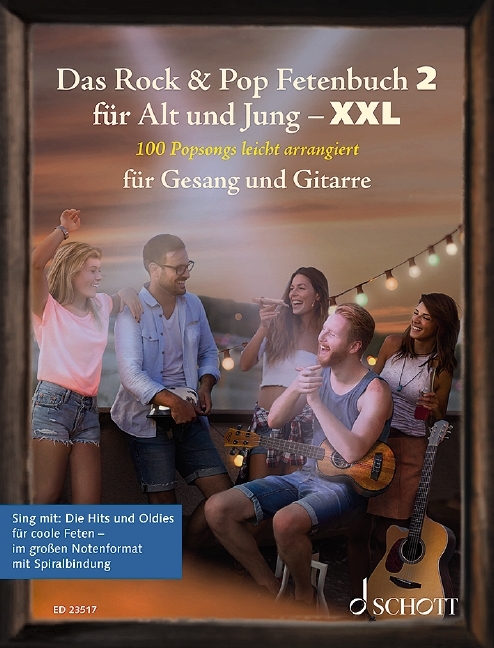 Das Rock & Pop Fetenbuch 2 für Alt und Jung XXL main product photo