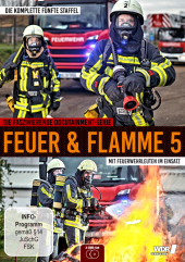 Feuer und Flamme - Mit Feuerwehrmännern im Einsatz. Staffel.5, 2 DVD