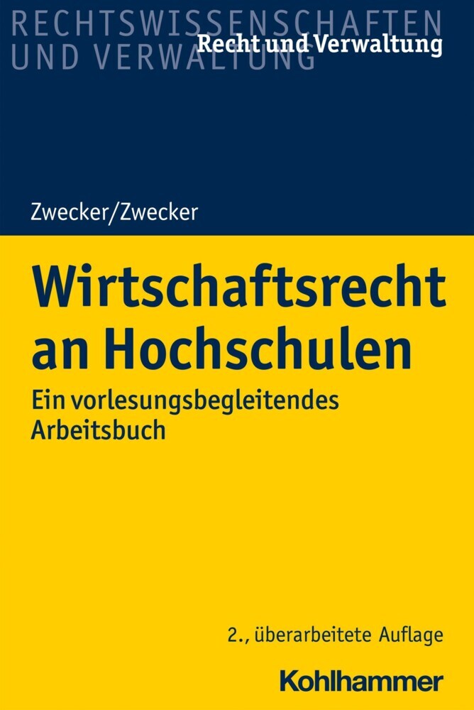 Wirtschaftsrecht an Hochschulen main product photo