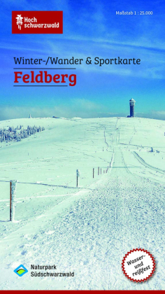 Winter-/ Wander und Sportkarte Feldberg