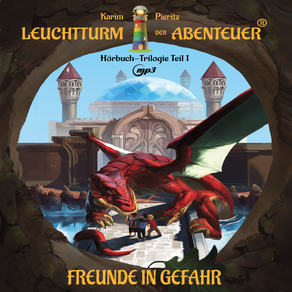 Leuchtturm der Abenteuer Trilogie 1 Freunde in Gefahr - Hörbuch für Kinder ab 10 Jahren, Audio-CD main product photo