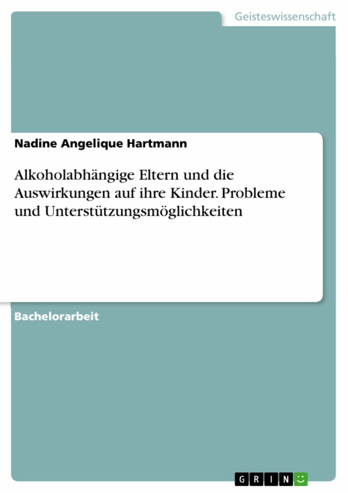 Alkoholabhängige Eltern und die Auswirkungen auf ihre Kinder. Probleme und Unterstützungsmöglichkeiten main product photo