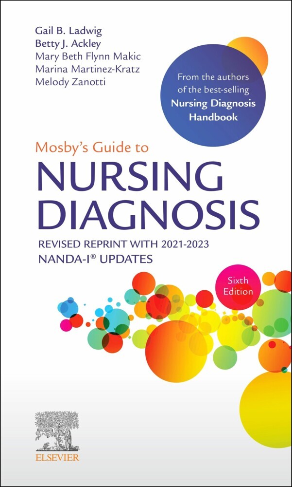 Mosby's Guide to Nursing Diagnosis, 6th Edition Revised Reprint with 2021-2023 NANDA-I® Updates - E-Book main product photo