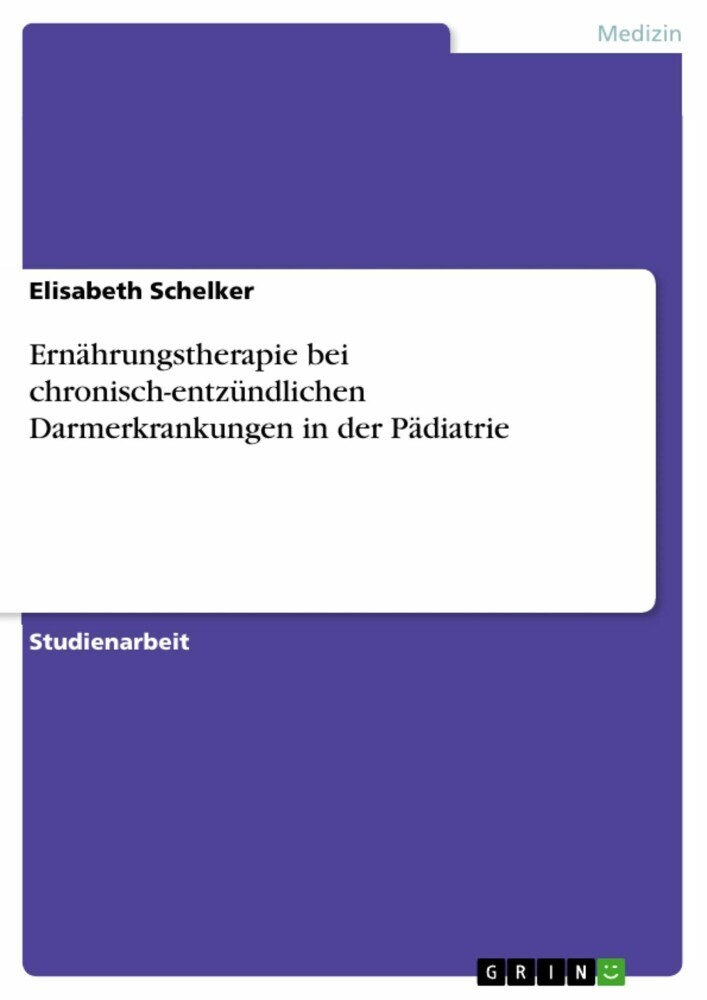 Ernährungstherapie bei chronisch-entzündlichen Darmerkrankungen in der Pädiatrie main product photo