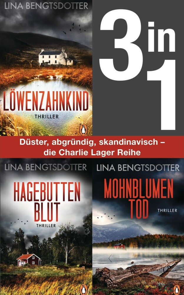 Die Charlie-Lager-Serie Band 1-3: Löwenzahnkind/ Hagebuttenblut/ Mohnblumentod (3in1 Bundle) main product photo