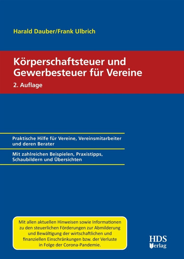 Körperschaftsteuer und Gewerbesteuer für Vereine main product photo