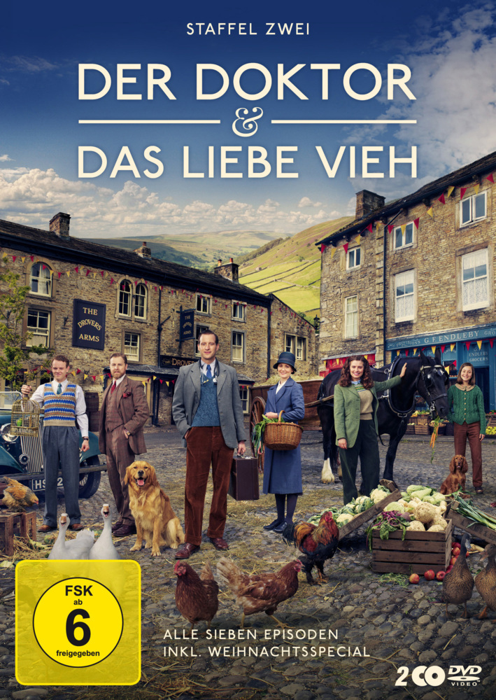 Der Doktor und das liebe Vieh. Staffel.2, 2 DVD main product photo