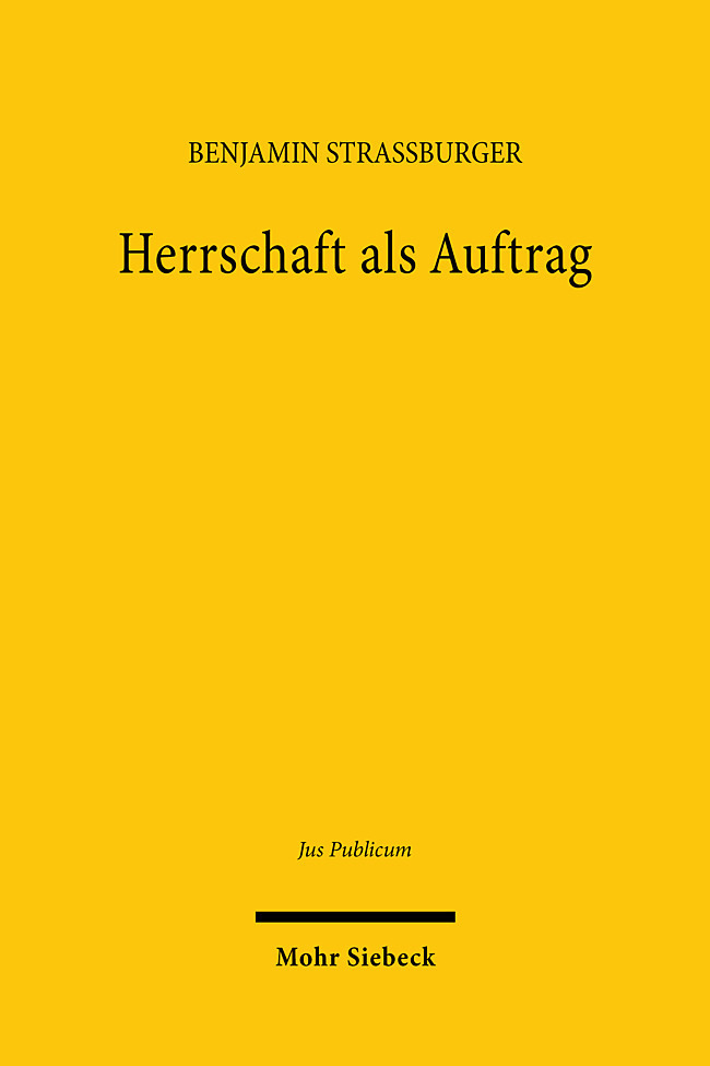 Herrschaft als Auftrag main product photo
