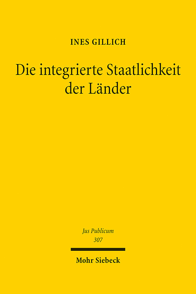 Die integrierte Staatlichkeit der Länder main product photo