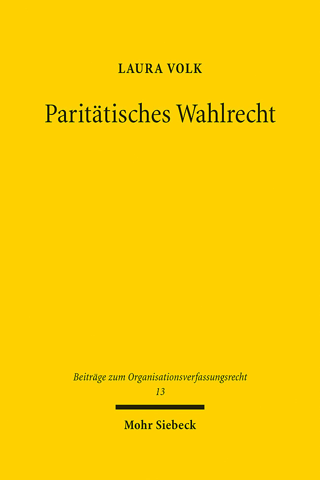 Paritätisches Wahlrecht main product photo