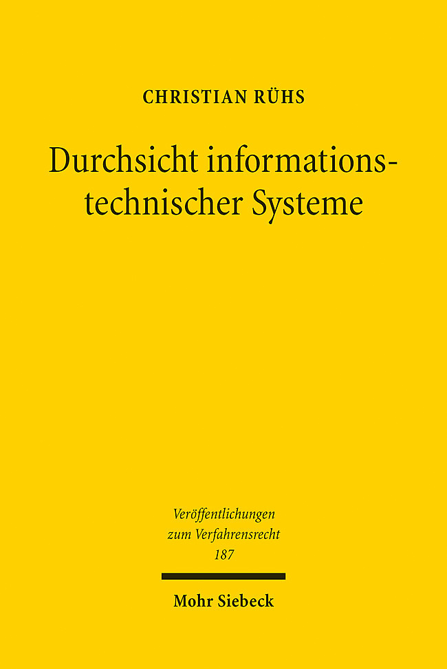 Durchsicht informationstechnischer Systeme main product photo