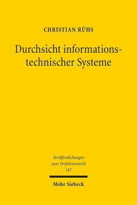 Durchsicht informationstechnischer Systeme