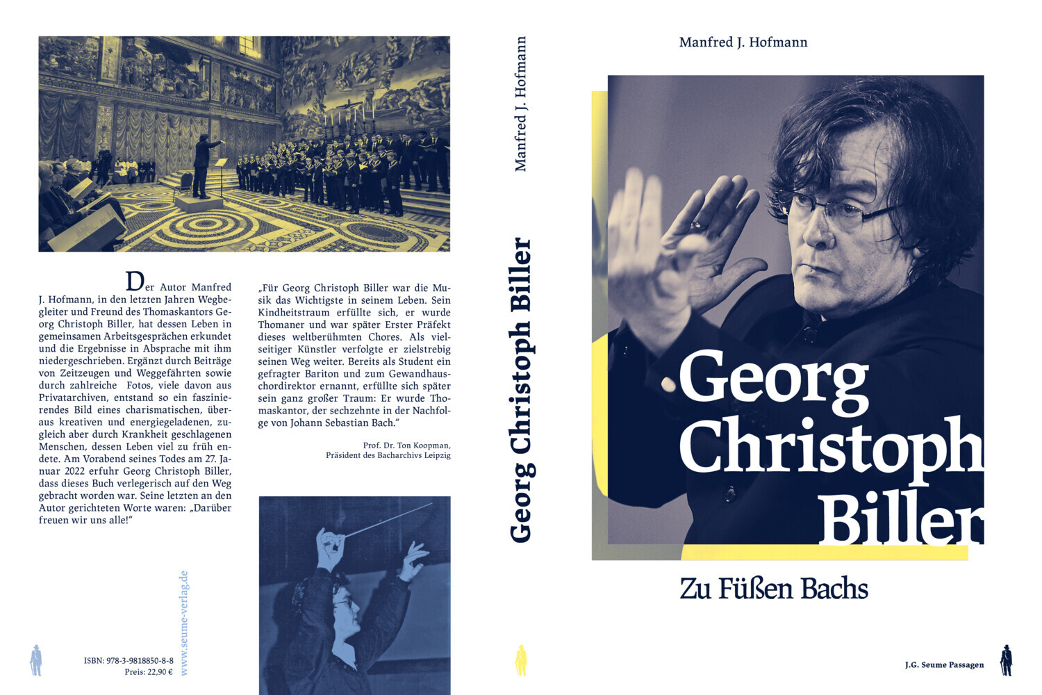 Georg Christoph Biller - Zu Füßen Bachs main product photo