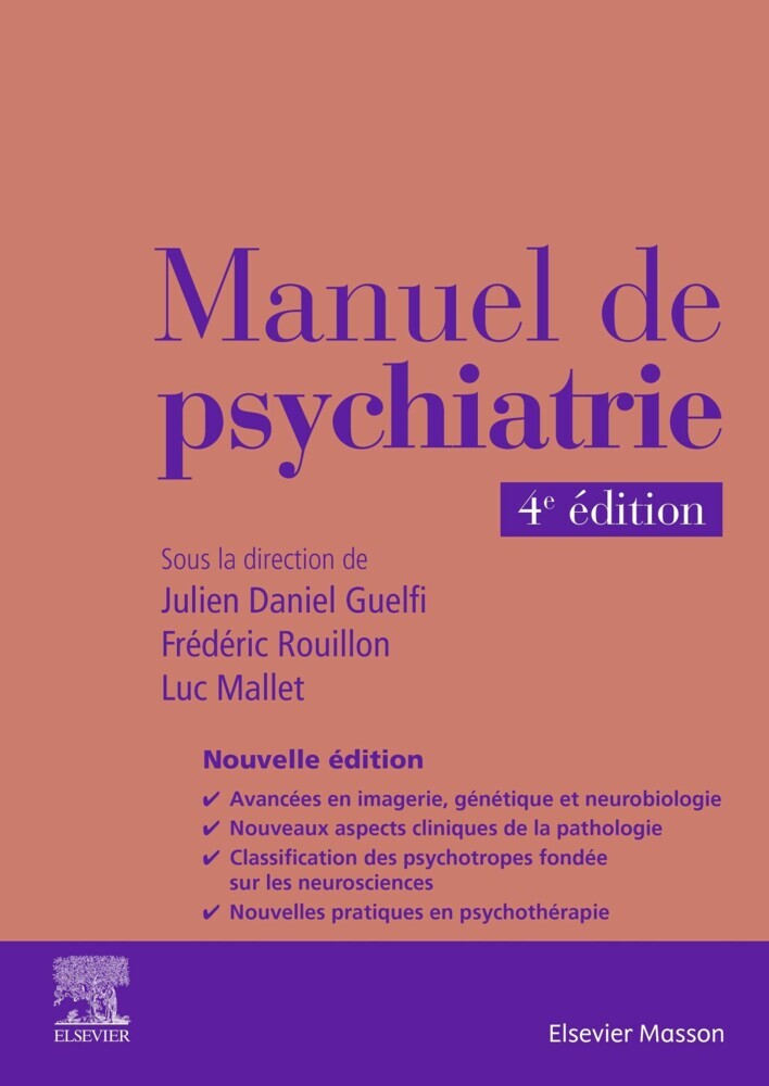 Manuel de psychiatrie main product photo