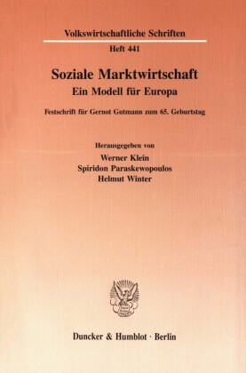 Soziale Marktwirtschaft.