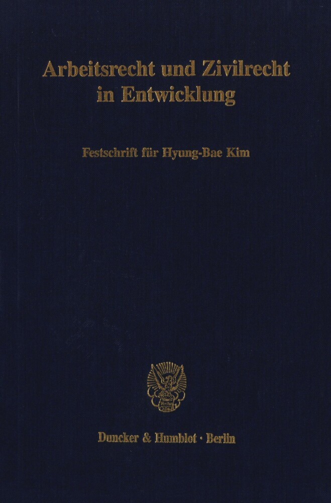 Arbeitsrecht und Zivilrecht in Entwicklung. main product photo