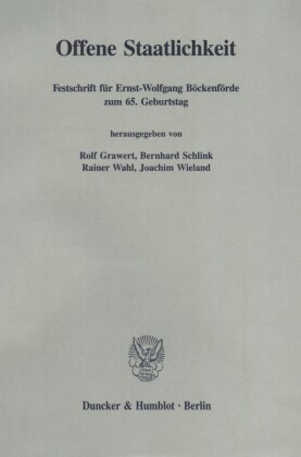 Offene Staatlichkeit.