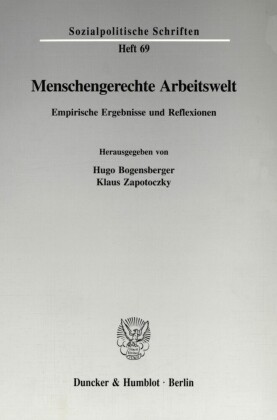 Menschengerechte Arbeitswelt.