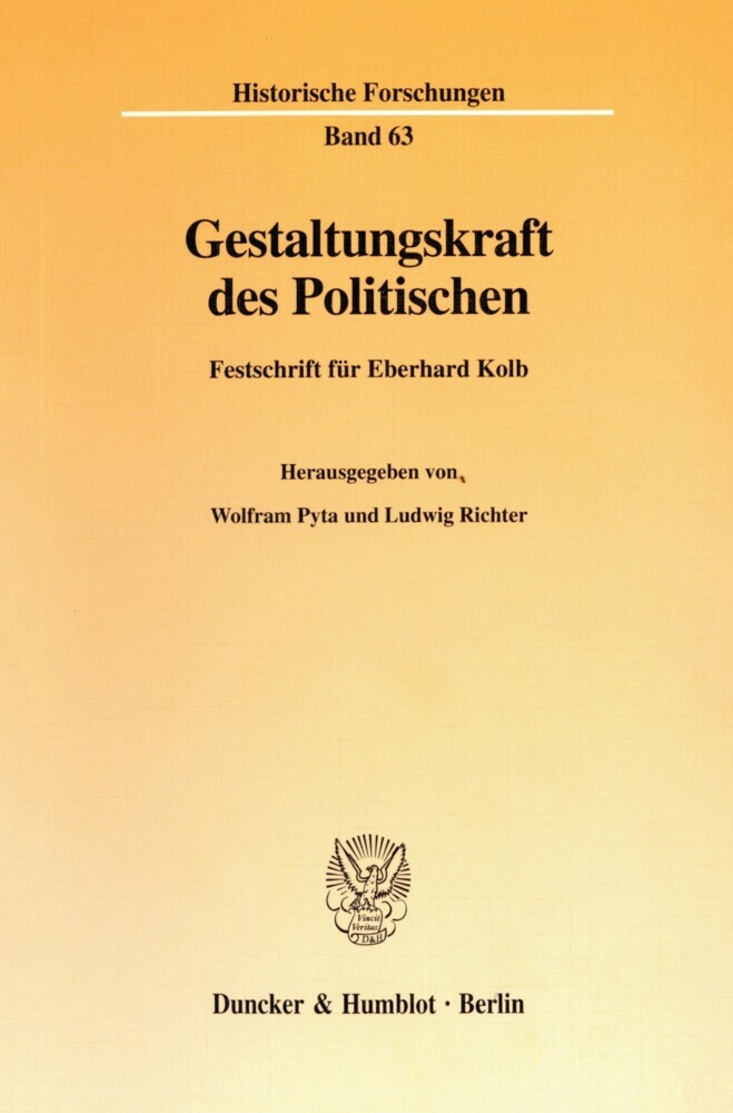 Gestaltungskraft des Politischen. main product photo