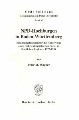 NPD-Hochburgen in Baden-Württemberg.