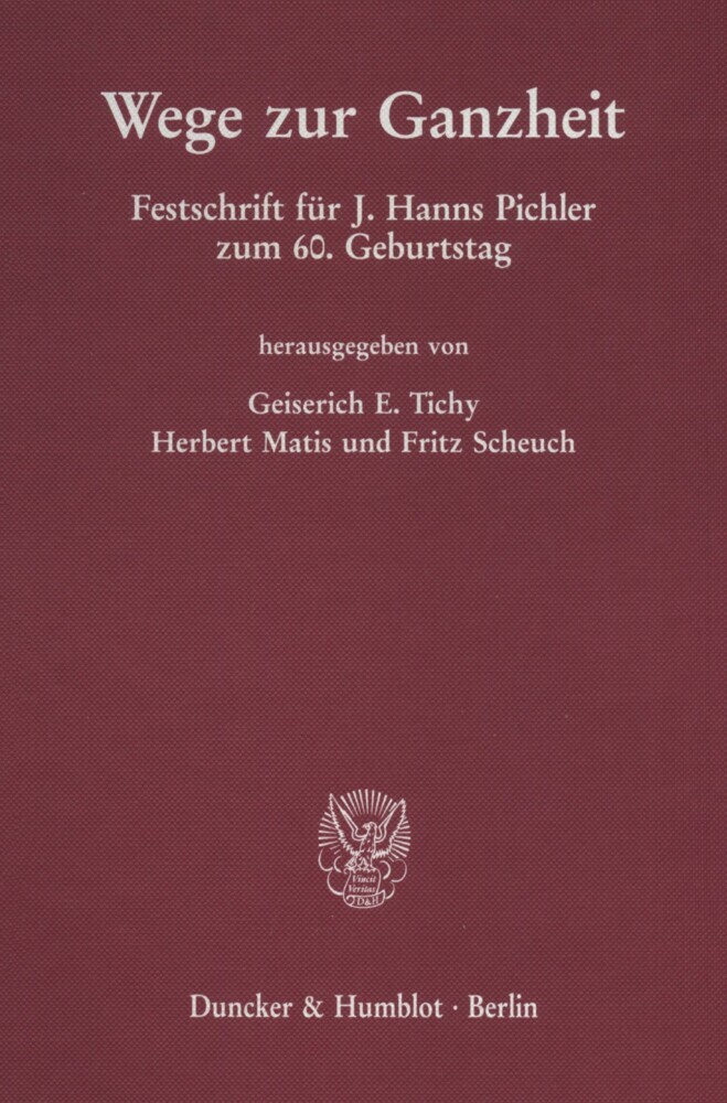 Wege zur Ganzheit. main product photo