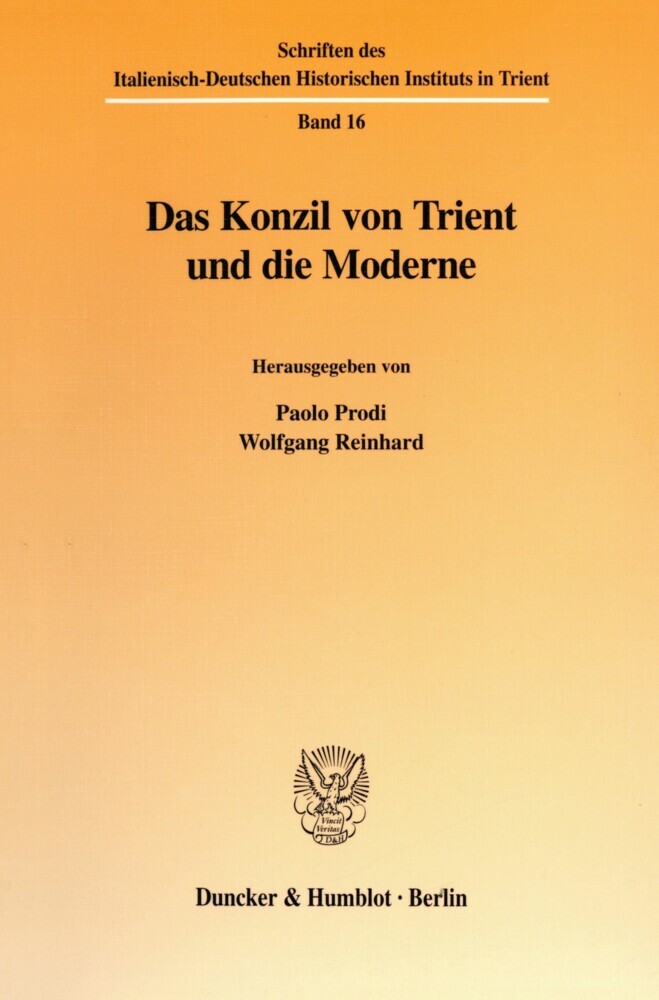 Das Konzil von Trient und die Moderne. main product photo