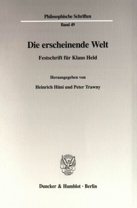Die erscheinende Welt.