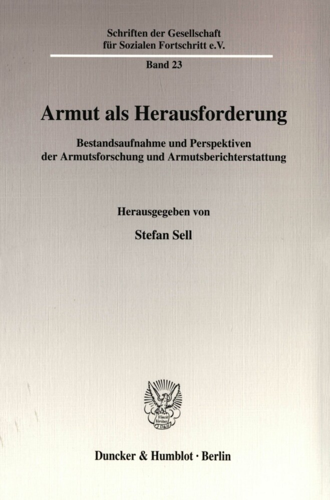 Armut als Herausforderung. main product photo