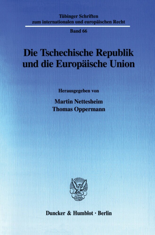 Die Tschechische Republik und die Europäische Union. main product photo