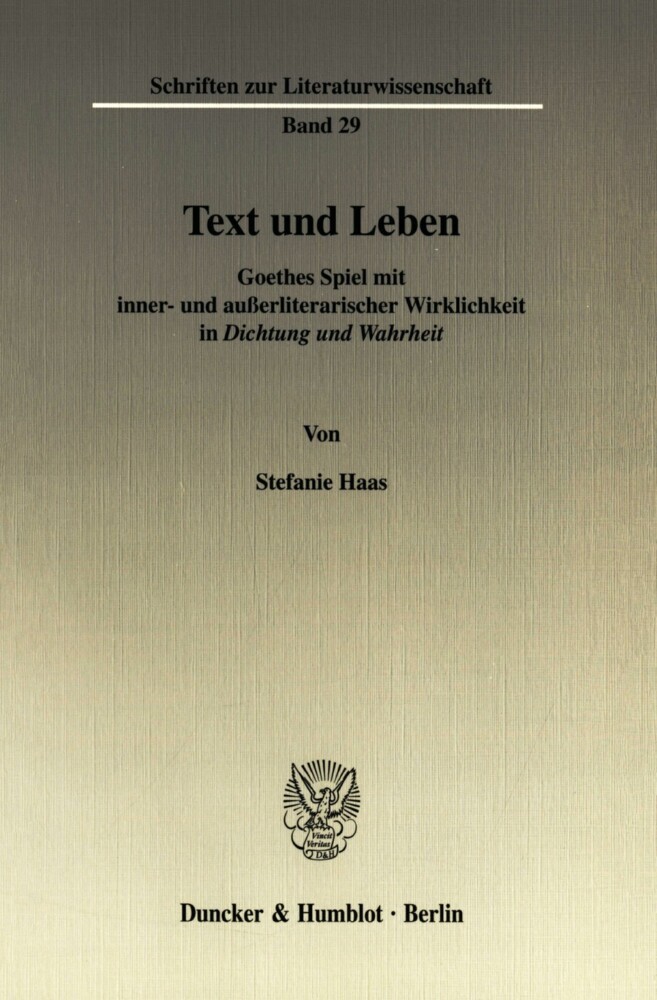 Text und Leben. main product photo
