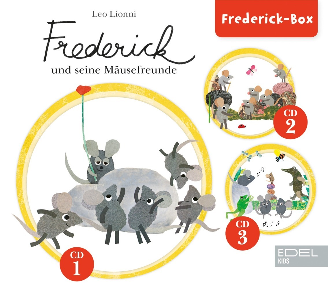 Frederick und eine Mäusefreunde - Frederick-Box, 3 Audio-CD main product photo