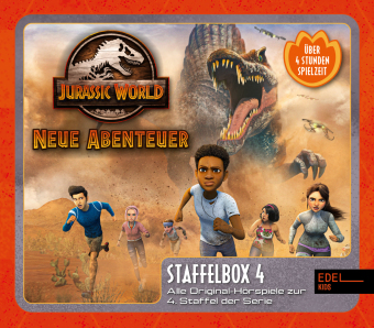 Jurassic World - Neue Abenteuer. Staffel.4, 3 Audio-CD