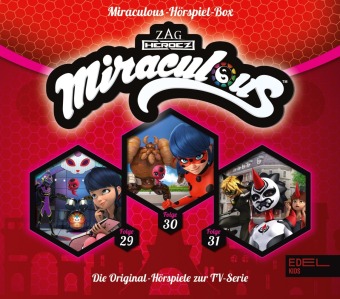 Miraculous. Folge.29-31, 3 Audio-CD