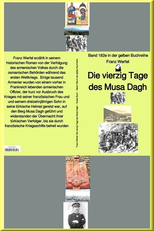 Franz Werfel: Die vierzig Tage des Musa Dagh - Band 182e in der gelben Buchreihe - bei Jürgen Ruszkowski main product photo