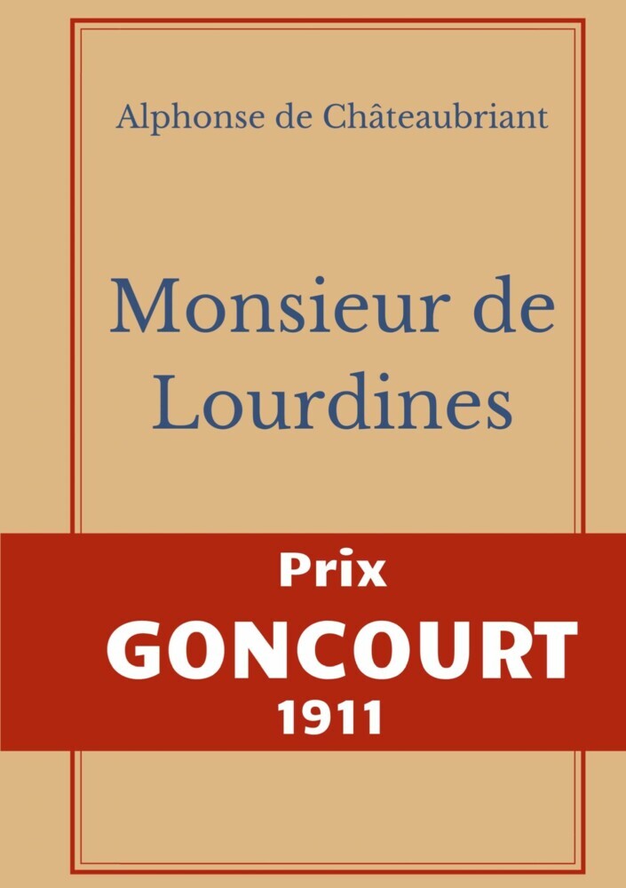 Monsieur des Lourdines main product photo