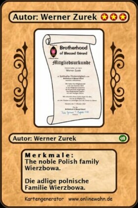 The noble Polish family Wierzbowa. Die adlige polnische Familie Wierzbowa.