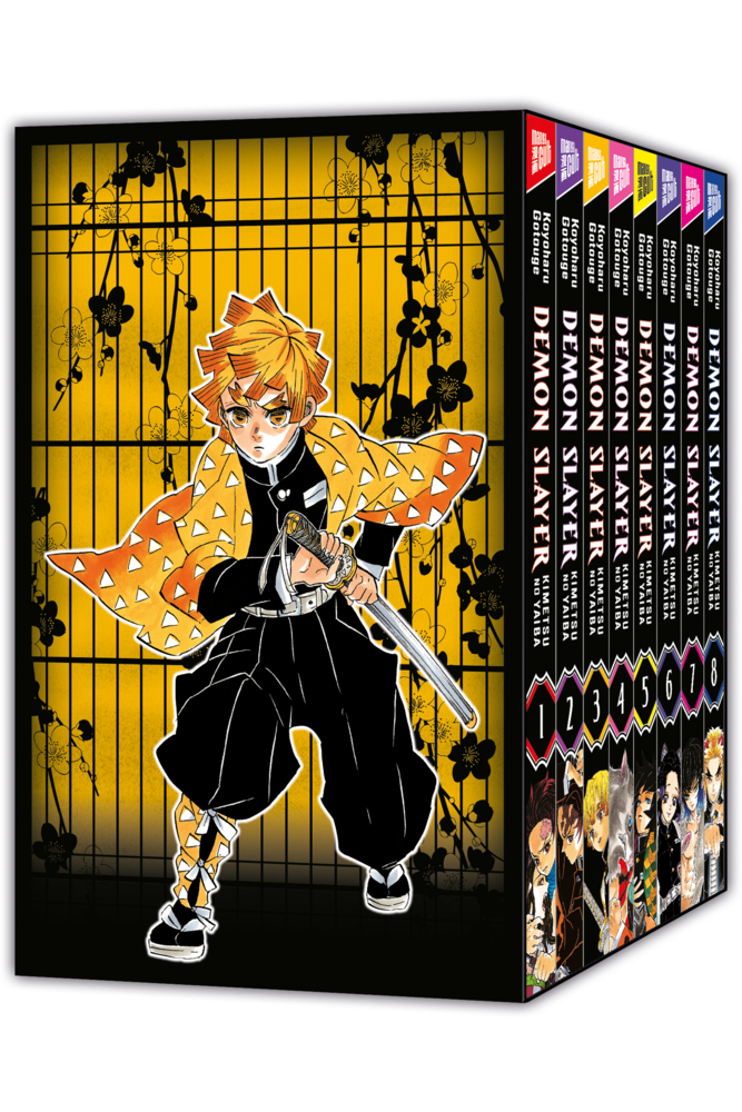 Demon Slayer - Kimetsu no Yaiba 1-8 mit Schuber main product photo